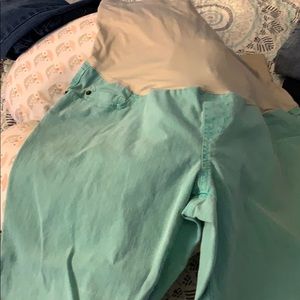 Maternity colors jeans